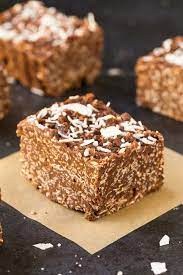 Paleo Vegan Chocolate Coconut Crunch Bars Keto Low Carb Recipe Recipes Vegan Low Carb Low Carb Treats Sugar Free Low Carb