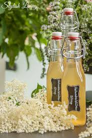 Selbstgemachter Holunderblutensirup Ohne Zitronensaure Stylish Living