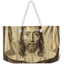 The Veil of Saint Veronica Zip Pouch by Nicolas de Plattemontagne after  Philippe de Champaigne