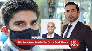 Syed saddiq alleged that the demands were made both before and after the 14th general elections last year. Tmj Tegur Syed Saddiq Tak Payah Botak Kepala Edisi Mg 7 45mlm 29 Dis 2020 Youtube