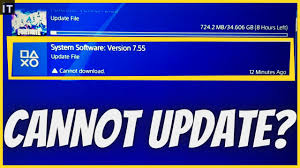 How To Fix Cannot Download Update On Ps4 Youtube