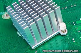 aluminium heatsink word and phrase