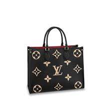 Shop louis vuitton handbags on thebay. Onthego Mm Monogram Empreinte Bicolor Leder Handtaschen Louis Vuitton