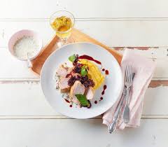 pouletbrustchen mit balsamico zwiebeln und basilikumcreme rezept basilikumcreme balsamico zwiebeln rezepte