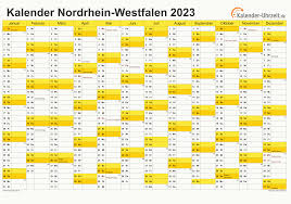 Feiertage und ferien eintragen und vorlage für 2021 ausdrucken und herunterladen. Feiertage 2023 Nordrhein Westfalen Kalender