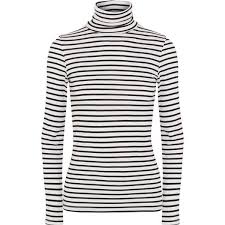 Black And White Striped Turtleneck Top Splendid Venice Striped Stretch Jersey Turtleneck Top 235 Pln Liked On Polyvore Featuring Tops Black Cam Striped Turtleneck Turtle Neck Jersey Turtleneck