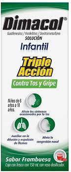 Dimacol Jarabe Para La Tos Infantil Triple Accion Caja Con Frasco Con 150 Ml Amazon Com Mx Salud Y Cuidado Personal