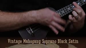 Black ceramic kitchen sinks uke tuning soprano uke. Uke Vintage Mahogany Soprano Black Satin Luna Guitars