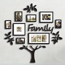 Family Tree Photo Frame Set College Frame Wall Decoration Combination Pvc Picture Frame Selfie Gallery Collage With Full Size Hanging Template Wall Mounti Picture Frame Wall Frames On