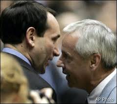 Sissyfight: Coach K vs. Roy Williams