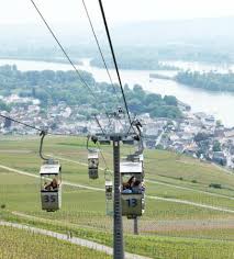 Hike to the different viewpoints or to the other chairlift, walk down to rüdesheim through the vineyards or return by cable car. The Gondola Only Partially Covered Picture Of Seilbahn Ruedesheim Am Rhein Tripadvisor