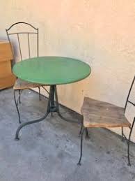 Used Vintage Mid Century Metal Bistro Table Chairs In Burbank Bistro Masalar Kahve Masasi Masa