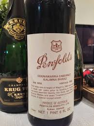 Said To Be One Of The Greates Wines Ever Made In The History Of The Planet The 1962 Penfolds Bin 60a Coonawarra Cabernet Sauvignon Wines Wine Wine Bottle