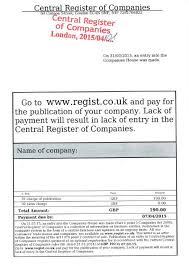 We register company information and make it available. General Election