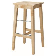 nilsolle bar stool, birch ikea