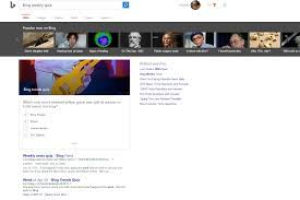 Another bing quiz that has now disappaeared from bing is the bing homepage quiz, which used to be very popular in past. Mspu Tips Test Your Knowledge Of Weekly Trends Using Bing Weekly Trends Quiz Mspoweruser