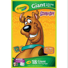 You are viewing some scooby doo jumbo book sketch templates click on a template to sketch over it and color it in and share with your family and friends. Crayola Scooby Doo Giant Coloring Pages Walmart Com Walmart Com