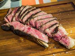 Big steaks like these rib eyes deserve a rich, substantial red wine to match. Ribeye Steak In The Oven Recipe Jeff Mauro Food Network