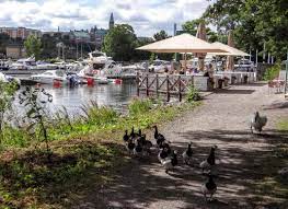 Nettkamera i nærheten av djurgården. Djurgarden Stockholms Insel Der Attraktionen Schwedentipps Se