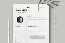 Voom Resume By Moscovita On Envato Elements Resume Design Template Resume Design Downloadable Resume Template