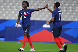 Après son sacre lors de la coupe du monde en russie, l'équipe de france championne du monde arrive sur m6 avec un nouveau défi : Eduardo Camavinga Plus Jeune International Francais Depuis 1945 L Equipe