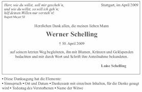 Danksagungen Formulieren Bestattungen Rolf Stuttgart