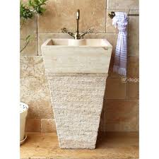 Dekoratif Dogal Tas Ayakli Lavabo Bahce Ve Banyo Lavabolari Ev Dekorasyon Fikirleri Lavabolar Banyo Lavabo Banyo