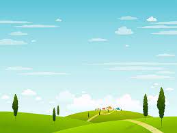Vector Landscape Primavera