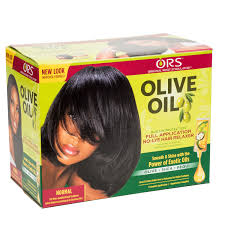 Hair relaxer—lotions or creams that work by chemically altering the structure of the hair—can be used at home and will leave your hair smooth and straight for about six to eight weeks. Ors Olive Oil Built In Protection No Lye Hair Relaxer Normal 1 0 Ct Walmart Com Walmart Com