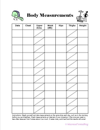 Body Measurement Chart Template Download Jasonkellyphoto Co