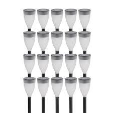 Coloured solar garden lights bunnings. Solar Magic Colour Led Path Light 20 Pack Bunnings Australia
