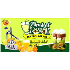 Check spelling or type a new query. Cetak Spanduk Banner Jualan Es Alpukat Kocok Custom Request Free Desain Lazada Indonesia