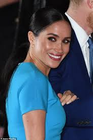 Meghan Markle in Victoria Beckham dress at post-Megxit event