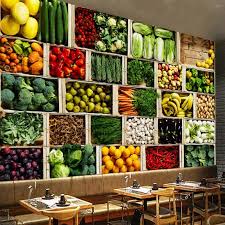 Cheap Wallpapers Buy Directly From China Suppliers Custom 3d Wall Mural Vegetable Fruit Photo Wallpaper Fruit Store Modern Wall Decor Fruit Shop Fruits Photos