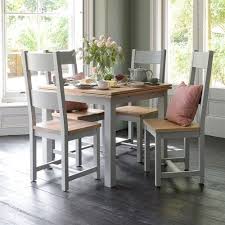 Chester Grey 90cm 155cm Square Ext Dining Table The Cotswold Company Square Dining Table Set Small Square Dining Table Dining Room Small