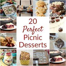 Try mini cheesecakes, traybakes, flapjacks and rocky road. 20 Perfect Picnic Desserts Round Up By The Redhead Baker