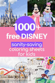 Each printable highlights a word that starts. 1000 Free Disney Coloring Pages For Kids