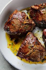 This dish will make you look at pomegranates in a whole. Garlic Herbs Lamb Loin Chops Garden In The Kitchen