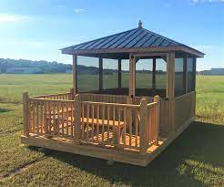 Free estimates from local screened porch contractors in your area. Gazebo Gallery Yoder Gazebos