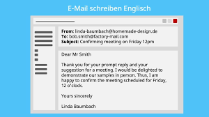 Beim schreiben von geschäftsbriefen müssen sie einige formale und inhaltliche vorgaben beachten. Business Email Englisch Aufbau
