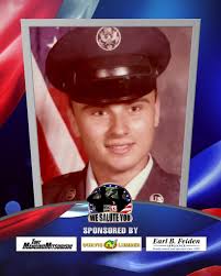 Veteran's Salute 2024! Peter Andrew Graf, Perry County, currently serves in  the USAF-Air National Guard. He served 13 years as Lead Crew Chief