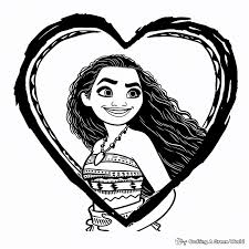 Moana Coloring Pages - Free & Printable!