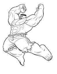 Hulk Jumping Smash Coloring Page Netart In 2020 Superhero Coloring Pages Hulk Coloring Pages Superhero Coloring