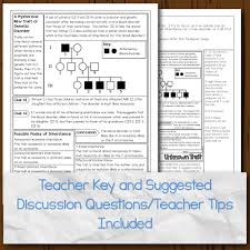 Draw a pedigree showing all the individuals described in the problem. Pedigree Genetics Doodle Diagrams
