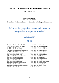 Pdf Teste Admitere Umf Carol Davila Partac Ovidiu Academia Edu