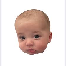 How to remove pajamas from an image and only keep the face?