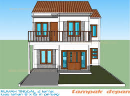 24 contoh desain plan rumah banglo 2 tingkat modern paling terkenal memberikan inpirasi unik guna desain rumah idaman anda. Rumah Minimalis 2 Lantai Ukuran 5x10 Huniankini