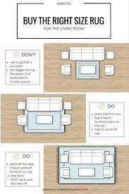 How To Buy The Right Size Rug For The Living Room Lemonade Bungalow Interiors Living Room Area Rugs Living Room Rug Size Area Room Rugs