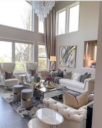 This Living Room Is Perfection All The Way Follow Totallyglamdecor Use In 2020 Chic Living Room Design Modern Chic Living Room Elegant Living Room Design