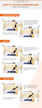 3 Easy Toning Exercises To Tighten Underarm Skin Livestrong Com Toning Workouts No Equipment Workout Arm Workout